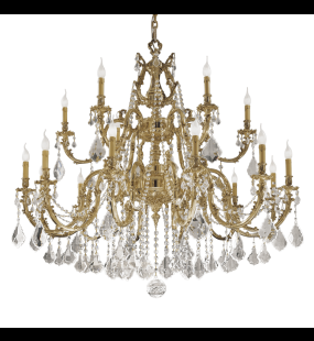 đèn chùm đồng possoni (ý) 090-18sh