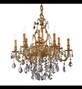 đèn chùm đồng possoni (ý) 090-9sh