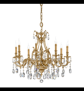 Đèn chùm đồng Possoni 093-8