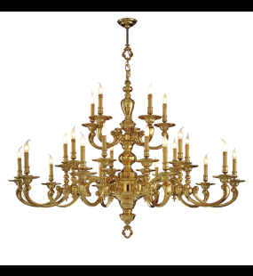 Đèn chùm đồng Possoni (ý) 258/20+5