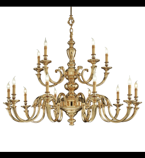 Đèn chùm đồng Possoni (ý) 260/10+5