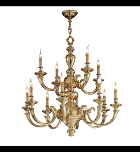 Đèn chùm đồng Possoni (ý) 260/8+4