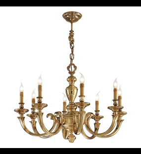 Đèn chùm đồng Possoni (ý) 260/8