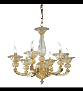 Đèn chùm đồng Possoni (ý) 267/6