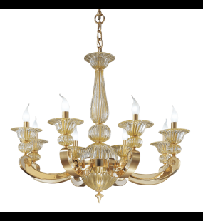 Đèn chùm đồng Possoni (ý) 267/8