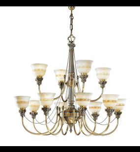 Đèn chùm đồng 27089-12