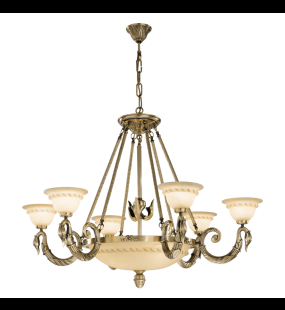 Đèn chùm đồng Possoni (ý) 2735/6+3