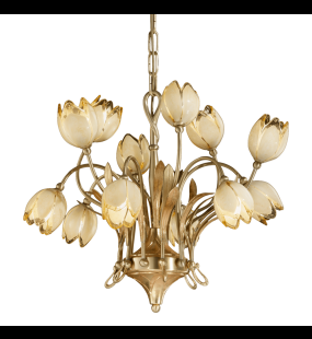 Đèn chùm đồng Possoni (ý) 319/6+6