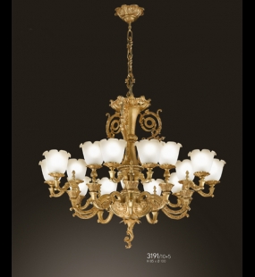 Đèn chùm đồng FBAI - ITALIA 3191/10+5