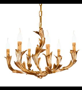 Đèn chùm đồng Possoni (ý) 333/6