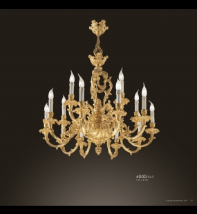 Đèn chùm đồng FBAI - ITALIA 4000/10+5