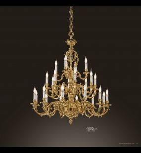 Đèn chùm đồng FBAI - ITALIA 4000/24