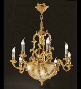 Đèn chùm đồng FBAI - ITALIA  4010/8