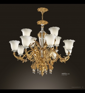 Đèn chùm đồng FBAI - ITALIA  4400/8+4B