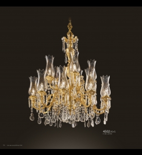 Đèn chùm đồng FBAI - ITALIA 4502/10+5