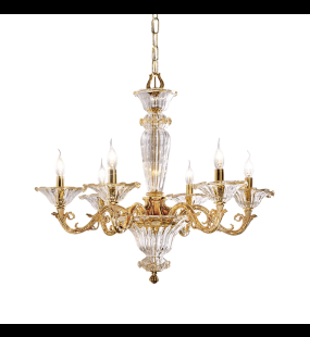 Đèn chùm đồng possoni (ý) 4795-6