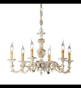 Đèn chùm đồng Possoni (ý) 504/6