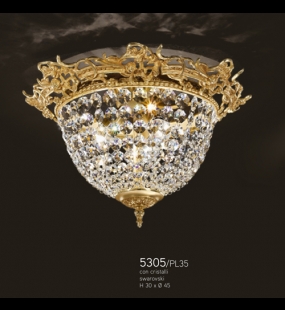 Đèn mâm ốp trần