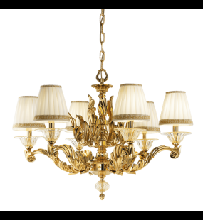 Đèn chùm đồng Possoni (ý) 550/6