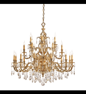 Đèn chùm đồng Ý - POSSONI 791/12+6+6