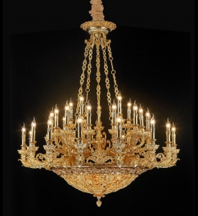 Đèn chùm đồng LUXURY HT8006-35