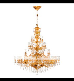 Đèn chùm đồng Possoni (ý) 830/60-SH/G30