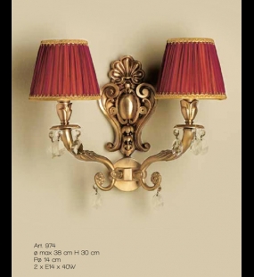 Đèn vách đồng IPM(Ý) - 974