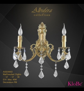 Đèn Vách Đồng KLOBE - ALB2AA02