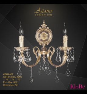 Đèn vách đồng KLOBE - ATN2AA02