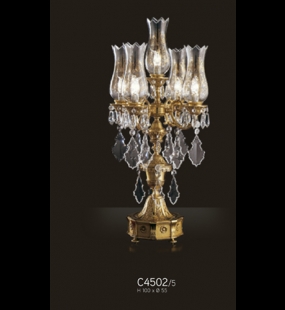 Đèn bàn đồng C4502/5