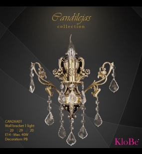 Đèn vách đồng KLOBE - CAN2AA01