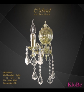 Đèn Vách Đồng KLOBE - CBR2AA01 