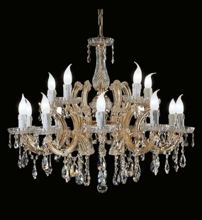 Đèn chùm pha lê nến IPM L140-10+5