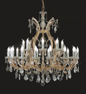 Đèn chùm pha lê nến IPM L240-16+8