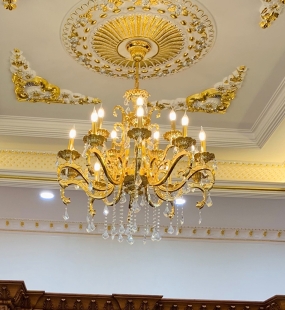 Đèn chùm đồng LUXURY HT713-15