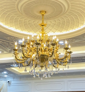 Đèn chùm đồng LUXURY HT721-24