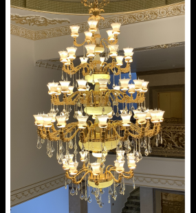 Đèn chùm đồng LUXURY HT726-60