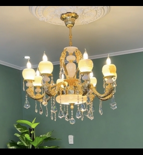 Đèn chùm đồng LUXURY HT720-8