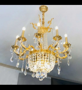 Đèn Chùm Đồng HT8021B/10