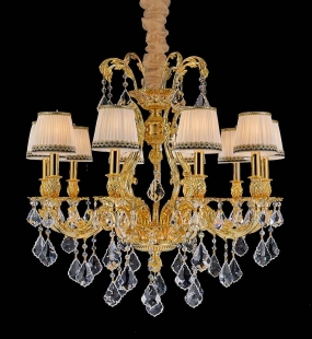 Đèn chùm đồng LUXURY HT8021A-10