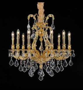 Đèn chùm đồng LUXURY HT8021-10