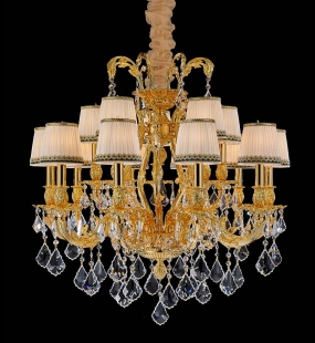 Đèn chùm đồng LUXURY HT8021A-10 + 5