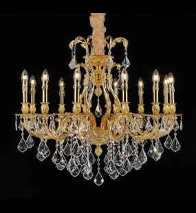 Đèn chùm đồng LUXURY HT8021-12