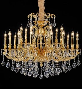 Đèn chùm đồng LUXURY HT8021-14 + 7