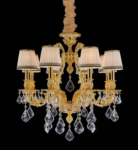 Đèn chùm đồng LUXURY HT8021A-8