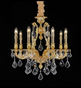 Đèn chùm đồng LUXURY HT8021-8