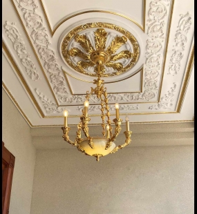 Đèn chùm đồng LUXURY HT733/6