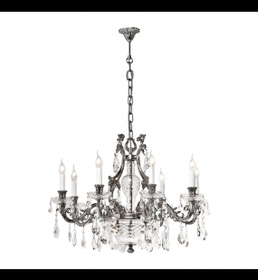 Đèn chùm đồng Possoni (ý) 1163/8+2-SH/G