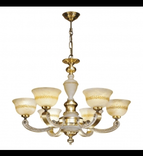 Đèn chùm đồng Possoni (ý) 2268/6