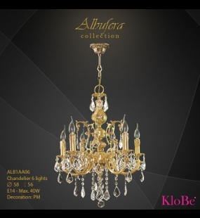 Đèn chùm đồng KLOBE - ALB1AA06